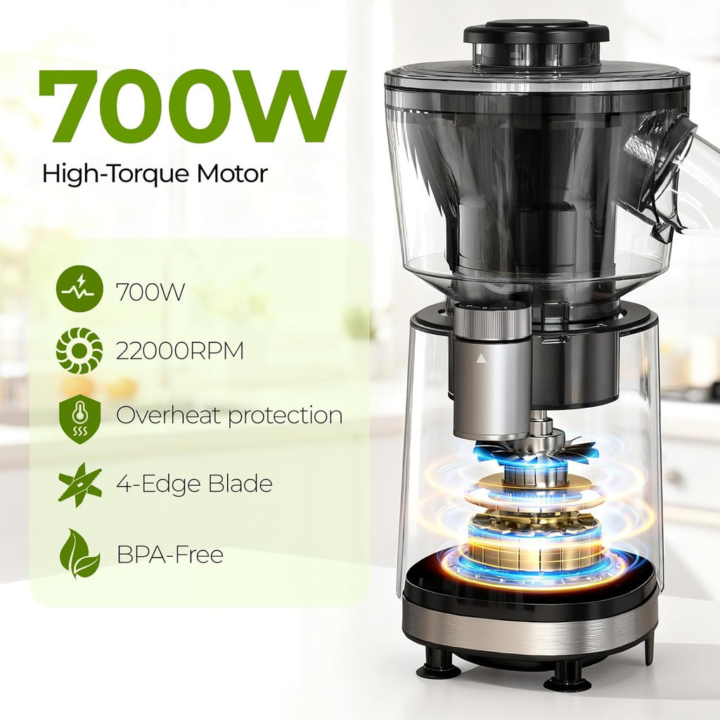 Machine à Granités et Smoothies FEPPO 2 en 1, Machine à Glace Pilée Puissante 700W, Machine à Margarita Glacée avec Lame en Acier Inoxydable, Livre de Recettes de Smoothies, pour Fêtes à la Maison et dans la Cuisine